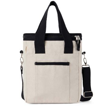 Torba na ramię Volonne Aware™ Recycled Canvas Cooler Tote Bag - Off White