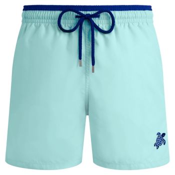Vilebrequin Zweifarbige Badeshorts - Hellblau