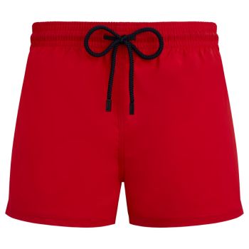 Vilebrequin Solid Short Swim Shorts - Red