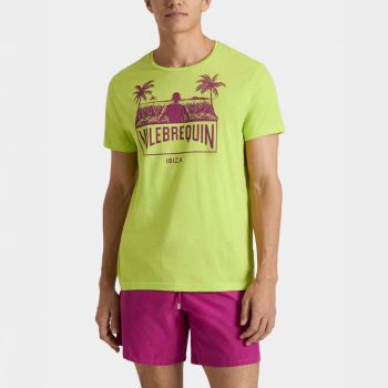 Vilebrequin Koszulka T-shirt City Ibiza - Zielona