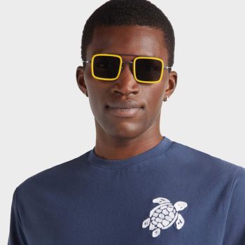 Vilebrequin T-Shirt Schildkröte - Marineblau