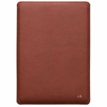Woolnut Leather Sleeve for 15-inch MacBook Air - Cognac