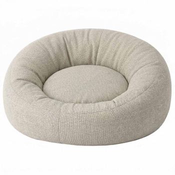 Zaque Charlie XL Floating Loveseat Bean Bag - Copa Beige