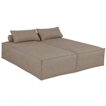 Zaque Marlie Floating Lounge Bed XL - Copa Taupe