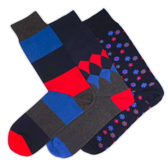 Tresanti cotton socks trio