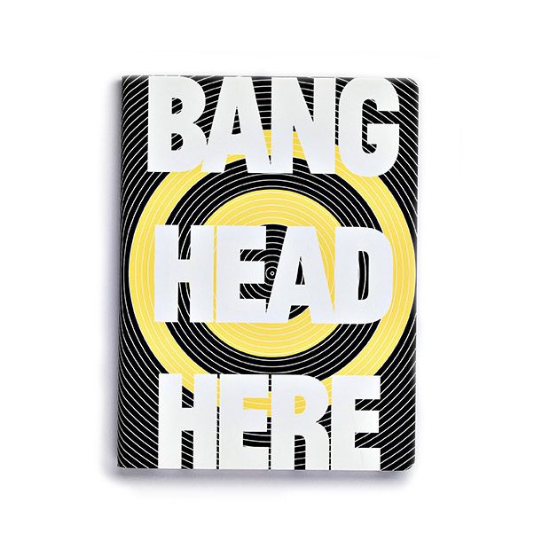 Nuuna Graphic L notebook - Bang Head Here