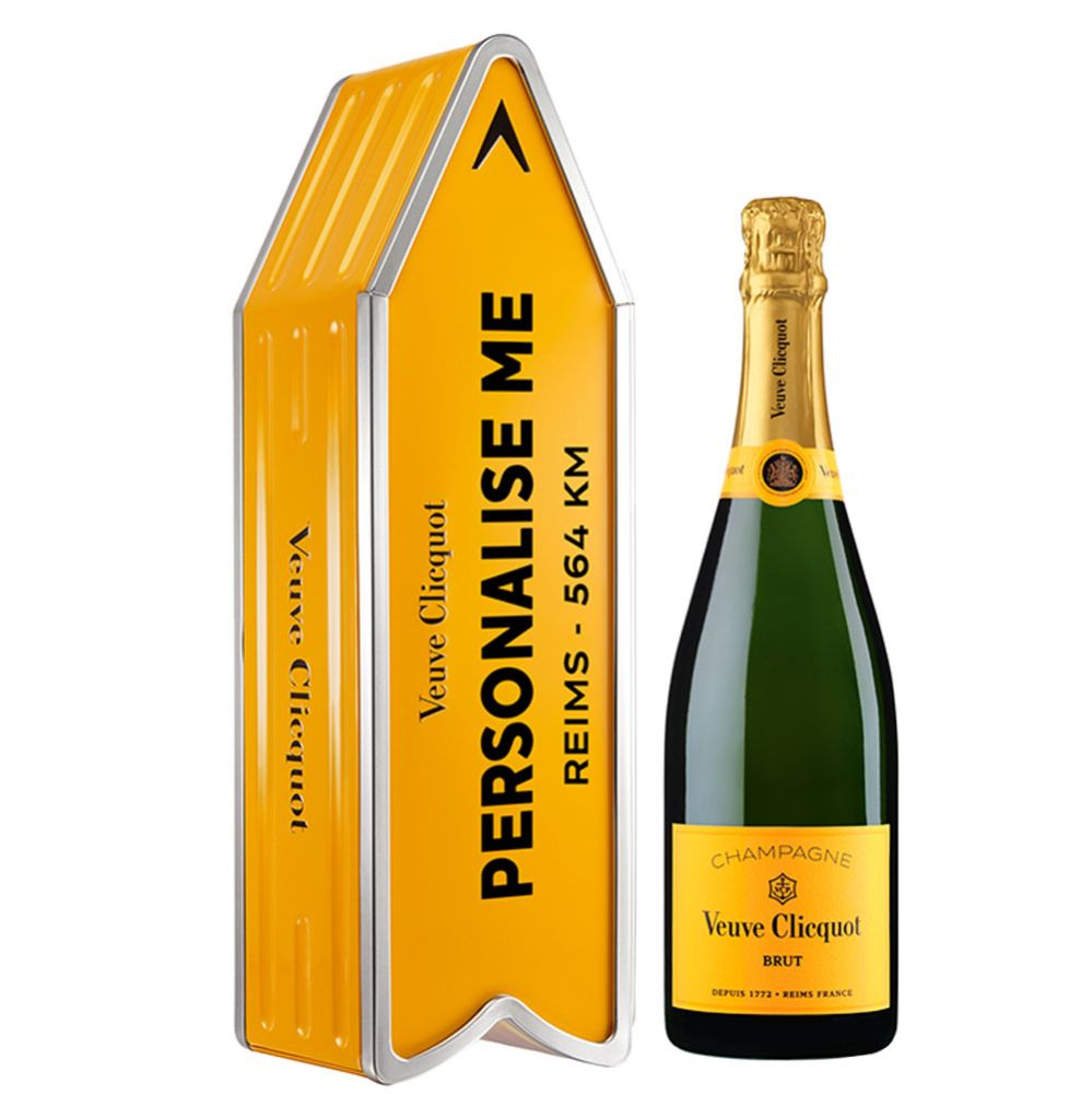 Personalised Veuve Clicquot Arrow - Limited Edition