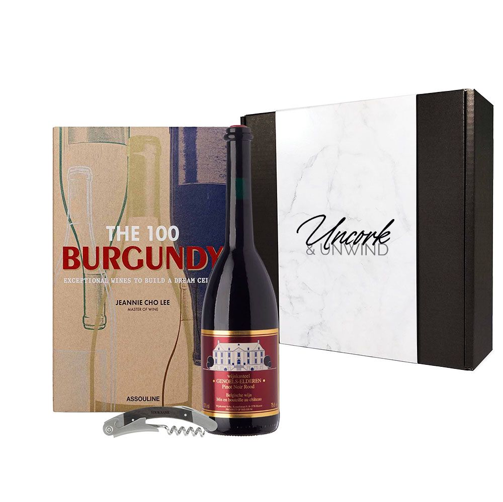 The Premium Burgundy Wine Gift Set