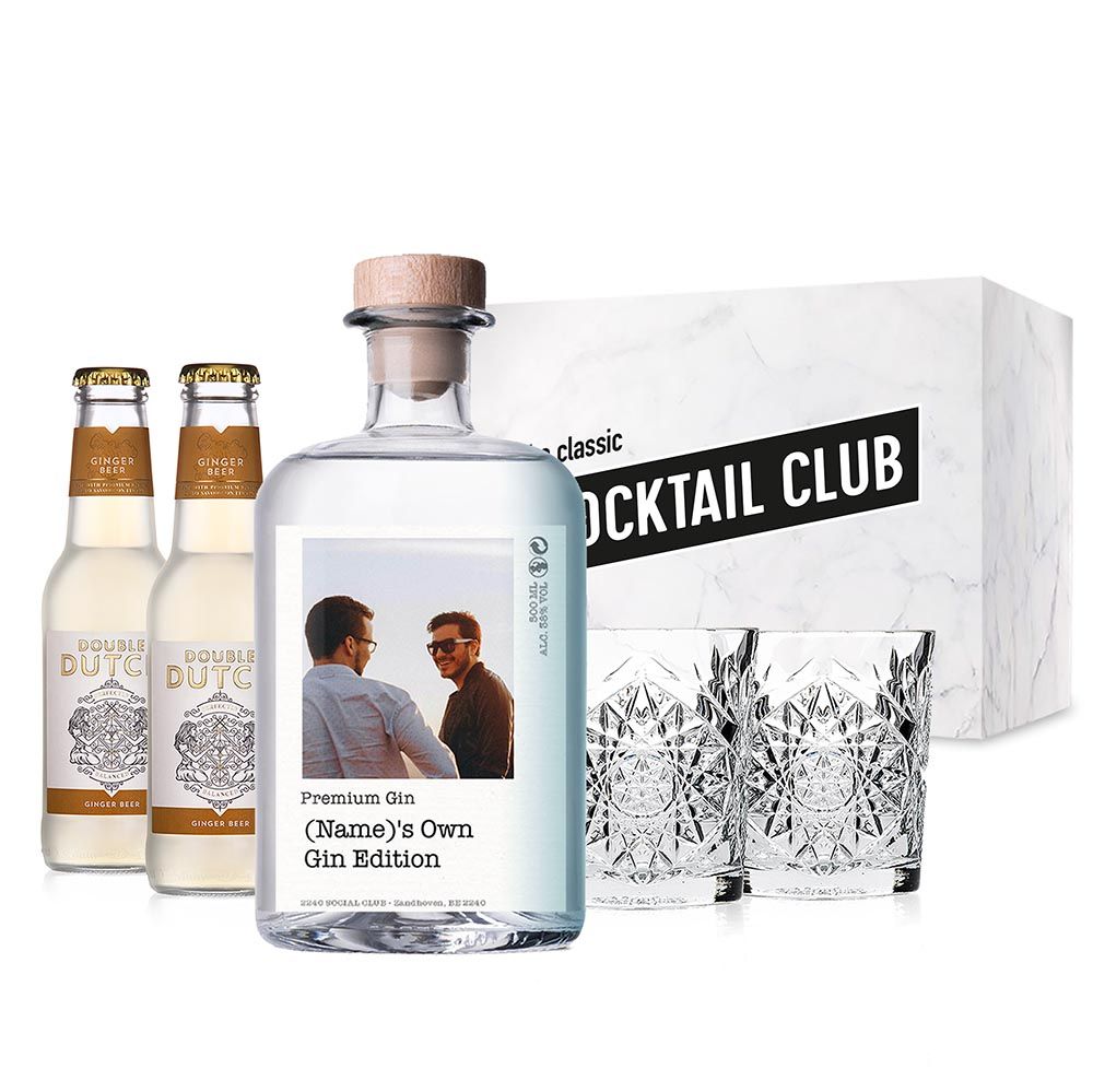 Personalised Gin & Ginger Beer Cocktail