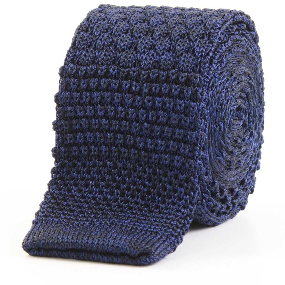 Tresanti gebreide das blauw