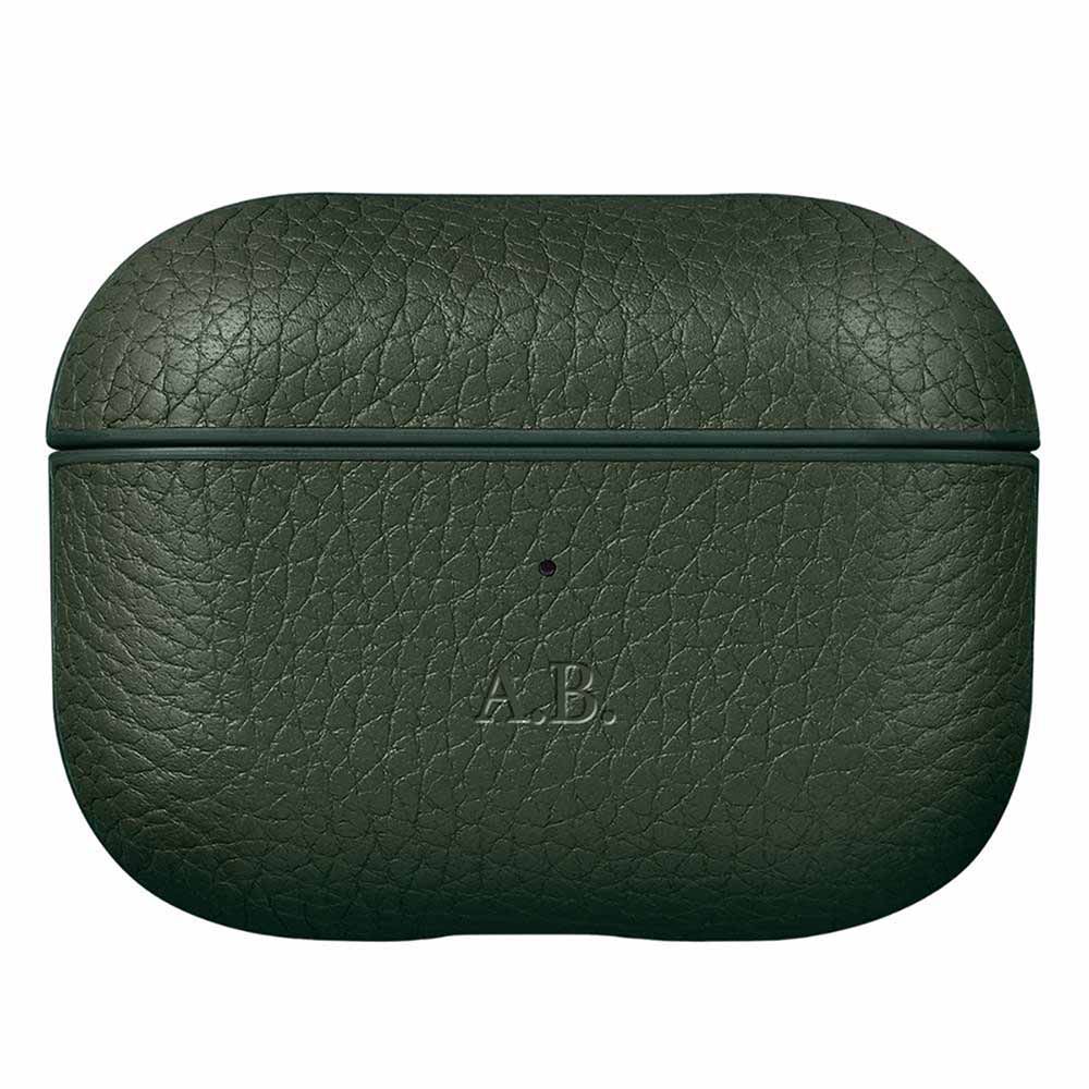 Woolnut Leather Case for AirPods Pro 3 - Green