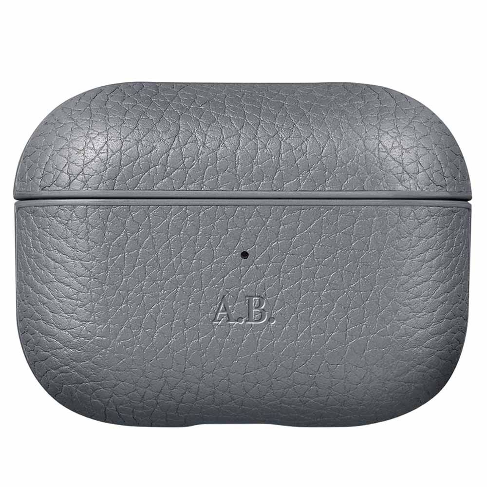 Woolnut Leather Case for AirPods Pro 3 - Grey