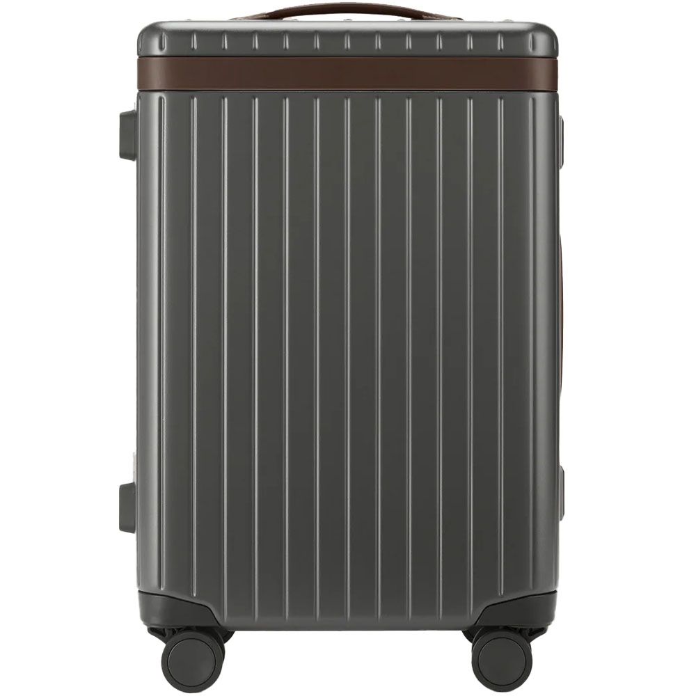 The carry on luggage Grey/Chocolate Carl Friederik