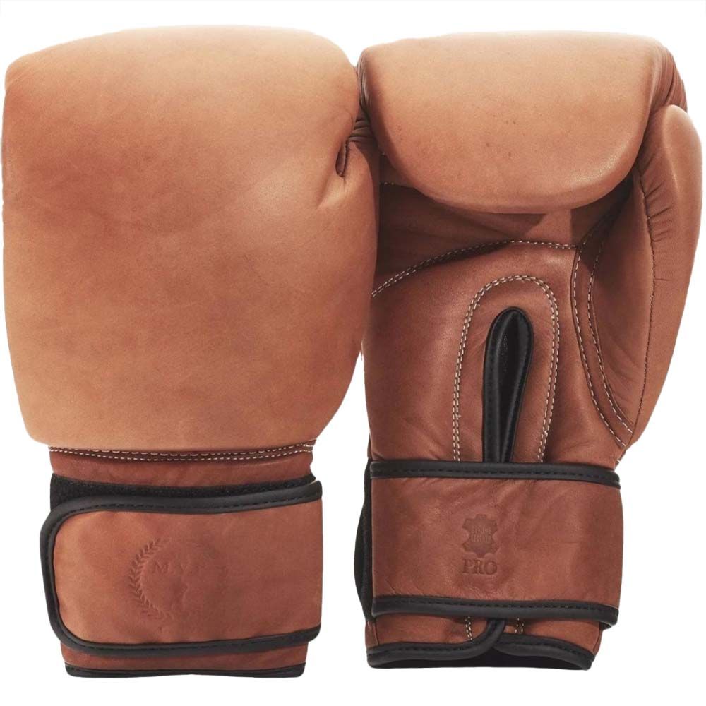 Modest Vintage Player Leather Boxing Gloves