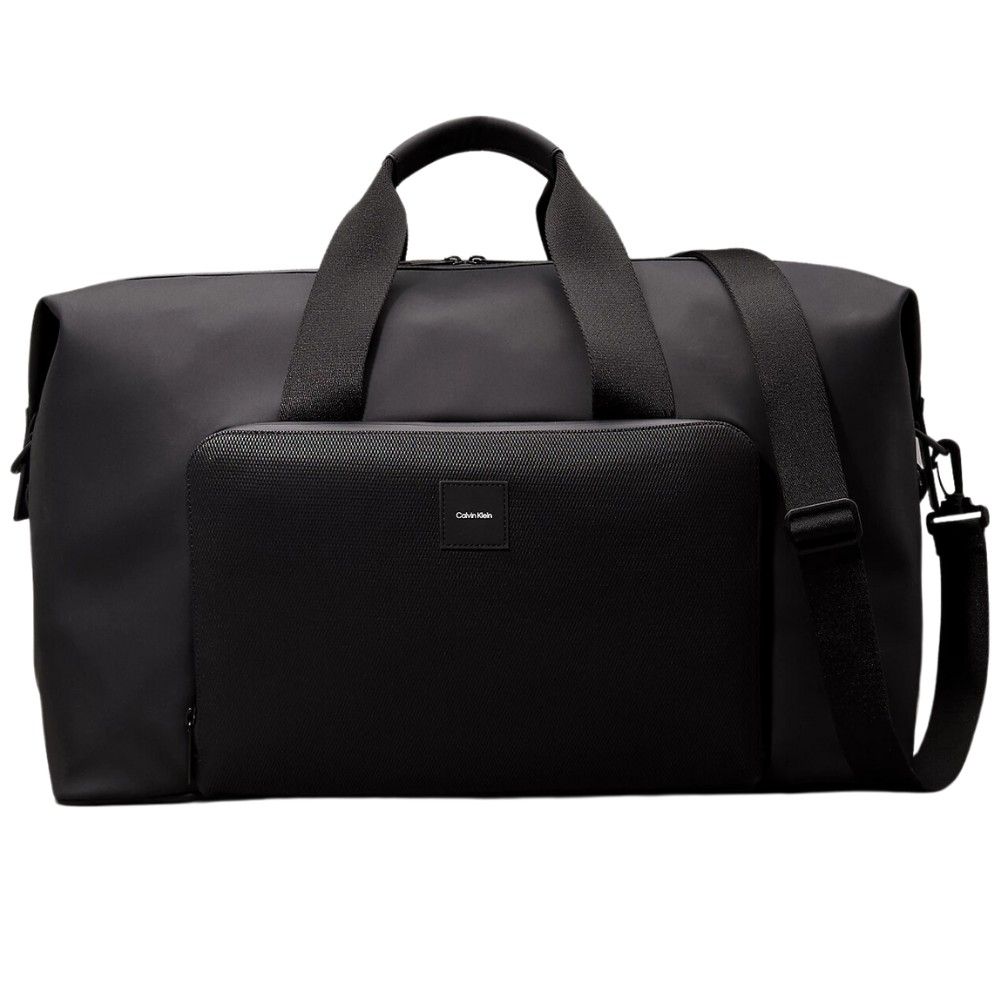 Calvin Klein Rubberized Weekend Bag - Black