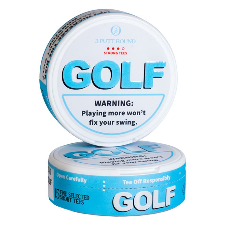 3 Putt Round The Upper Decky Tee Pack - Blue