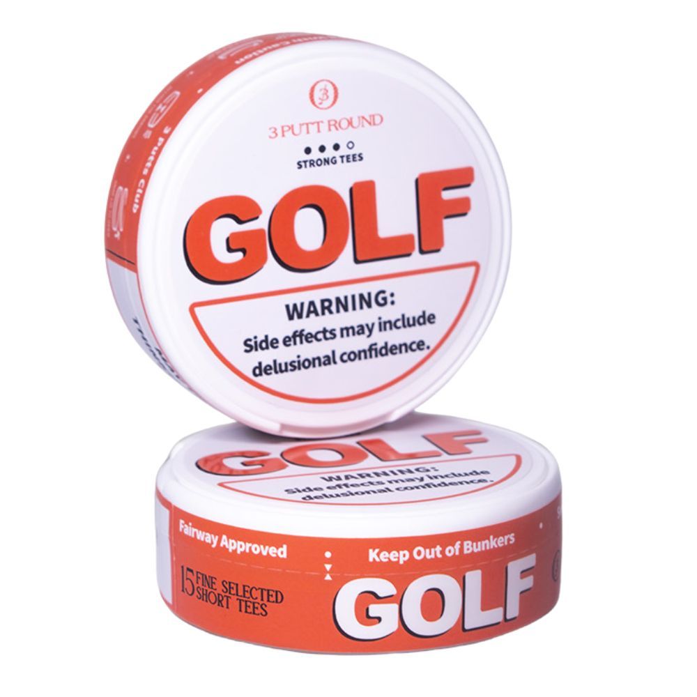3 Putt Round The Upper Decky Tee Pack - Orange