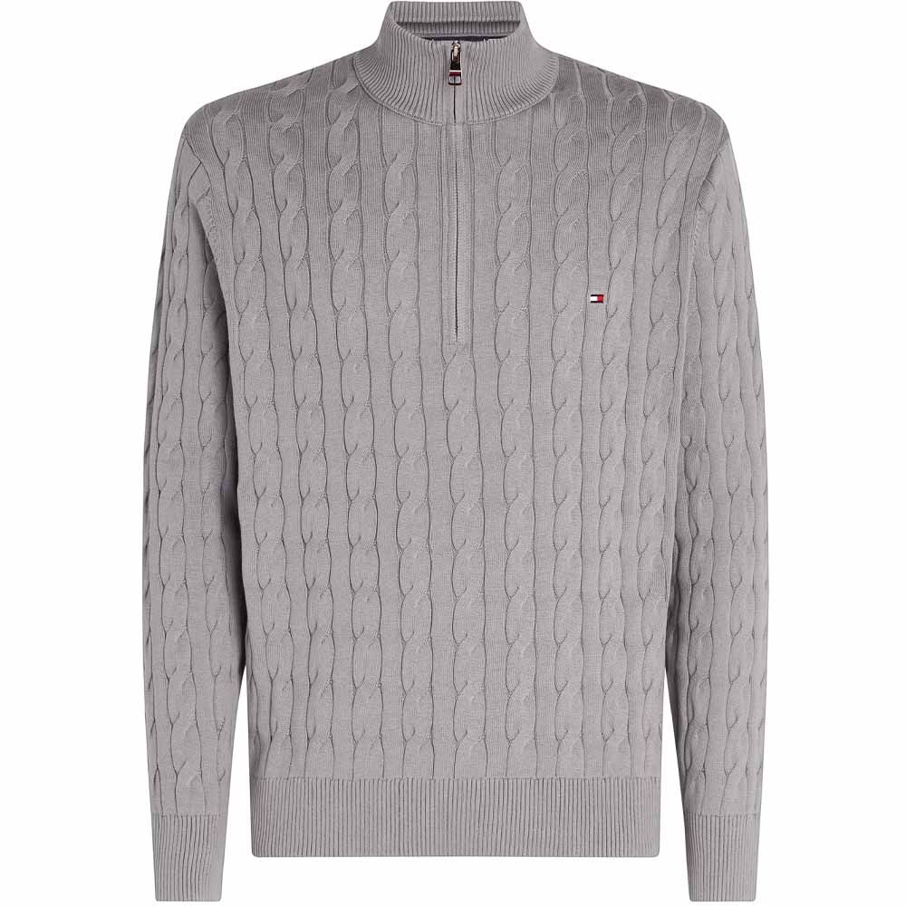 Tommy Hilfiger Classic Cable Zip Sweater