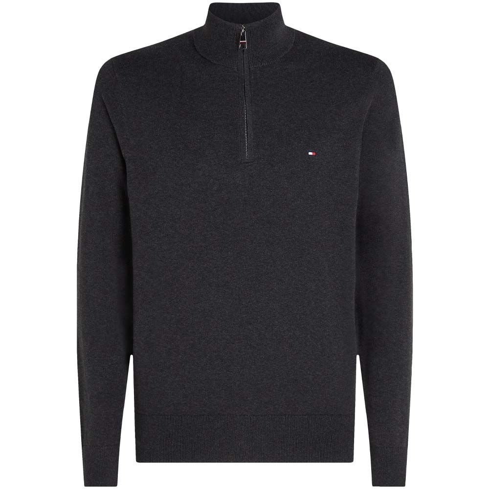Tommy Hilfiger Half Zip Pullover - Grey
