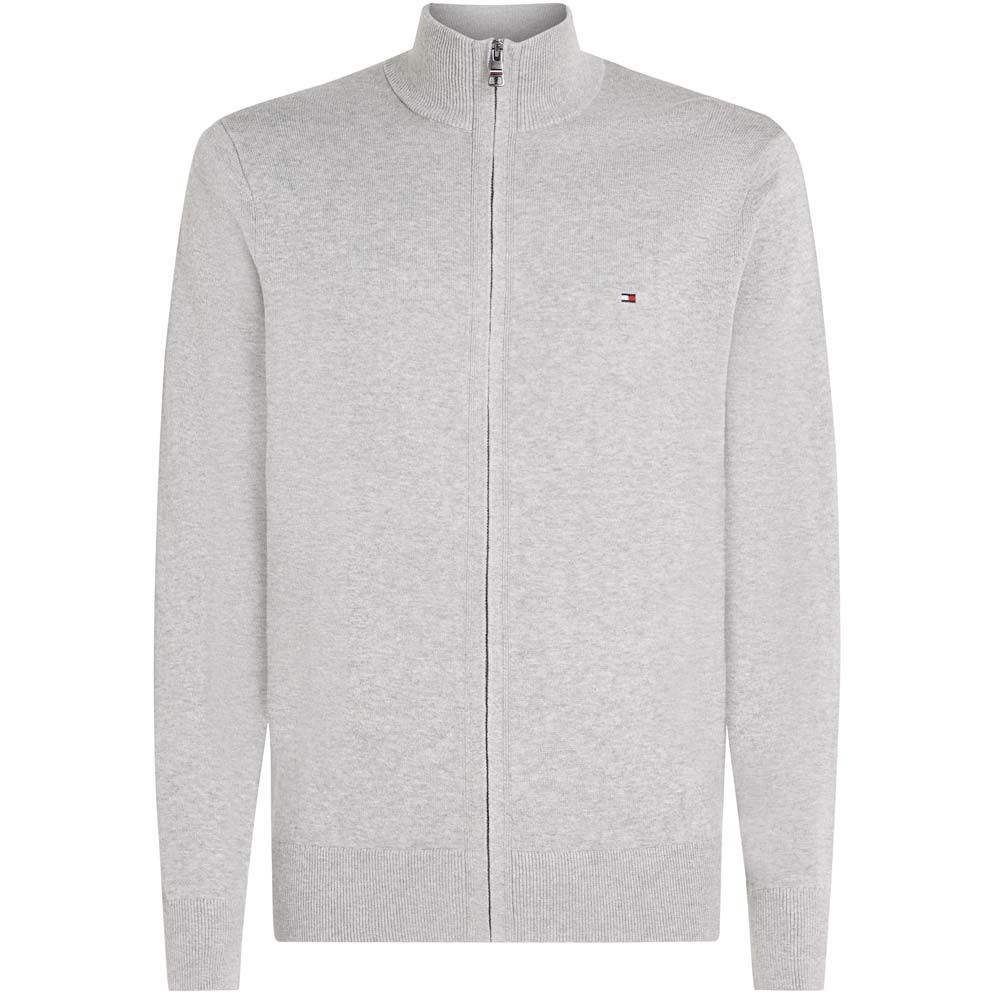 Tommy Hilfiger Zip-Through Cardigan - Grey