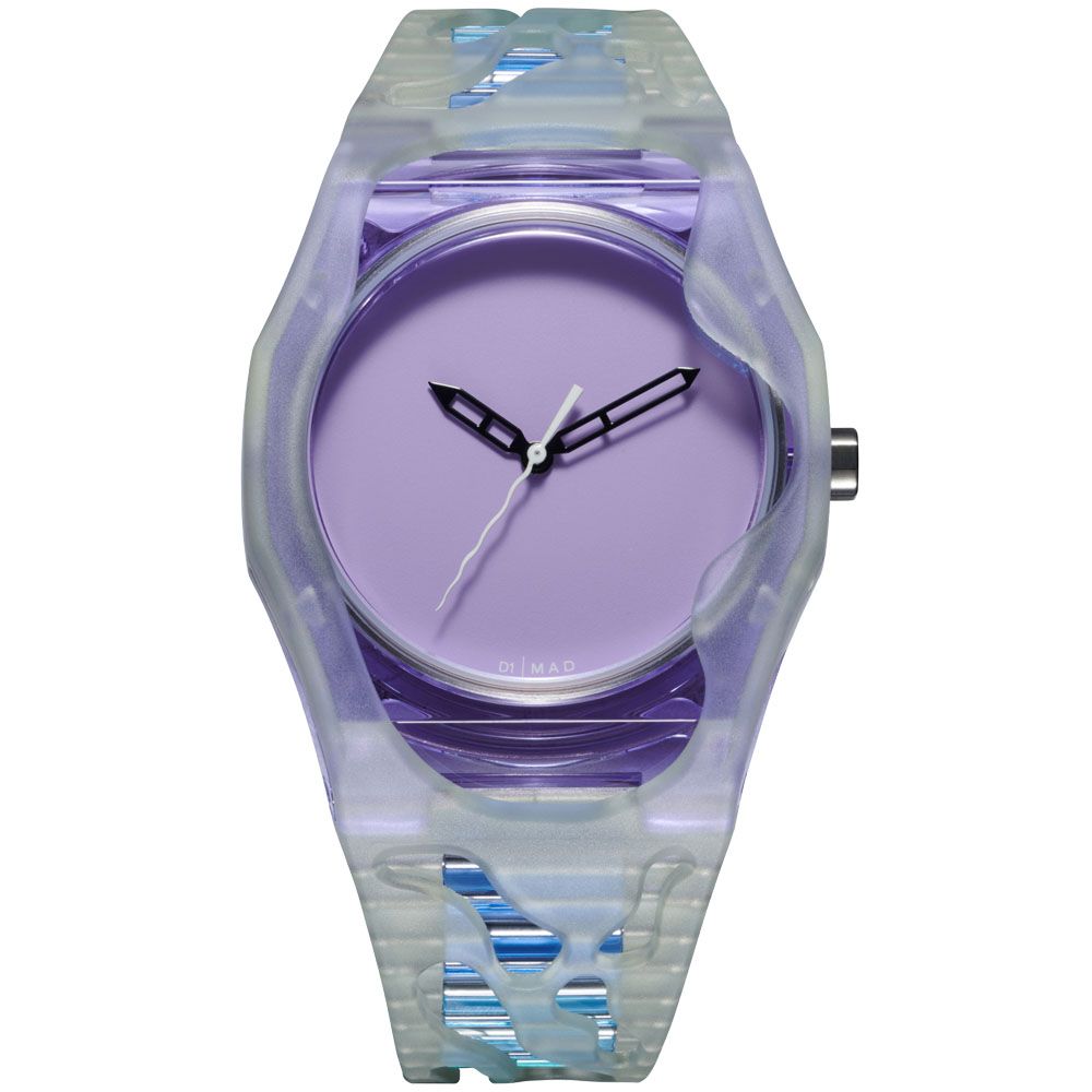 MAD PARIS Watch x D1 - FREEZER (grey + multicolour)