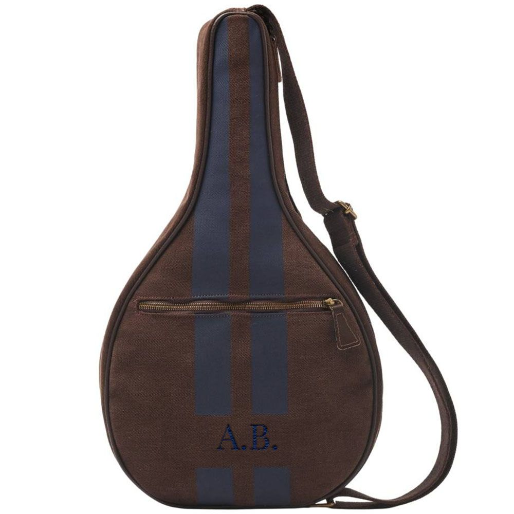 College Padel Racket Bag - Chocolate