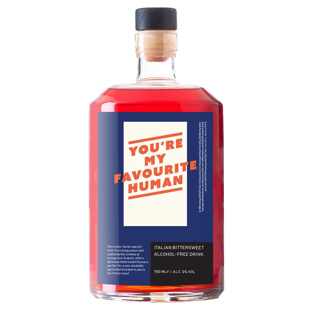 Personalised Non-Alcoholic Italian Bittersweet Apérol