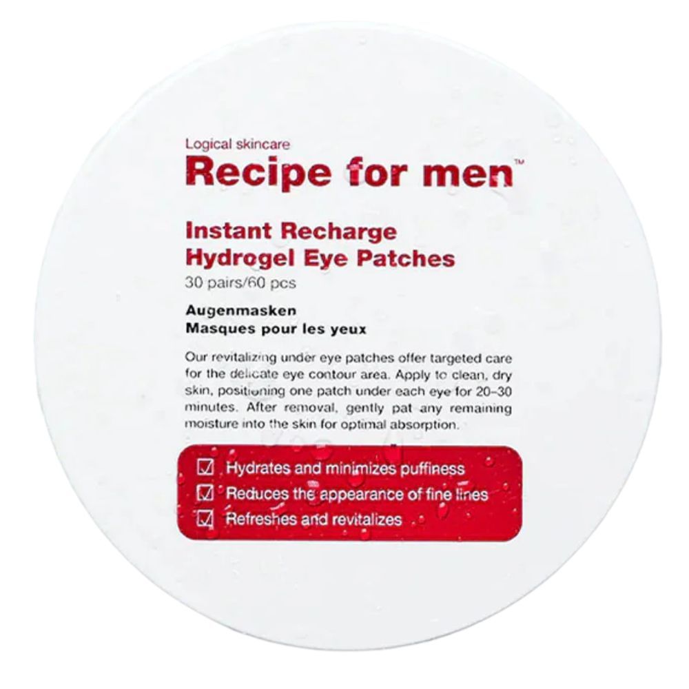 Recipe For Men Hydrogel Eye Patches