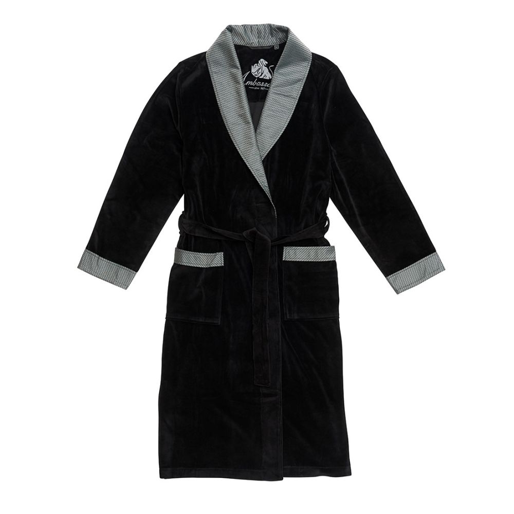 Ambassador Copenhagen black Velour gown 