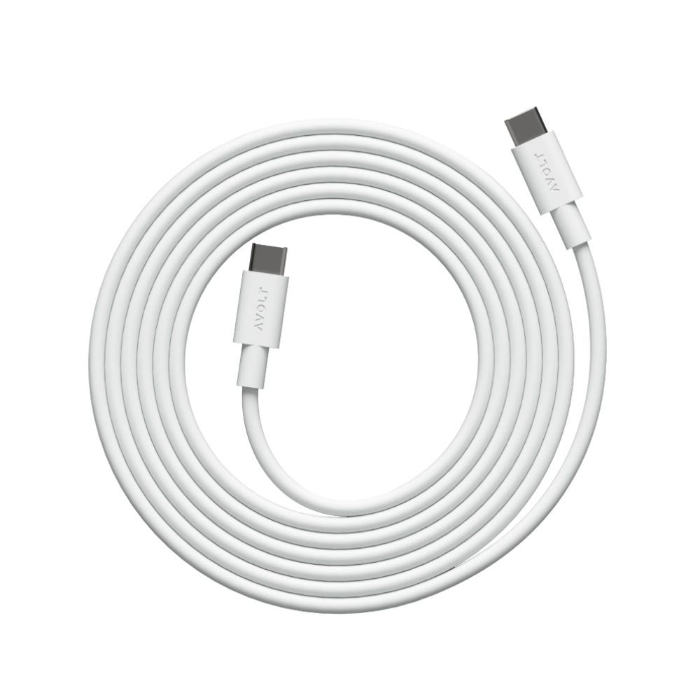 Avolt Cable 1 Power Cable Opal White