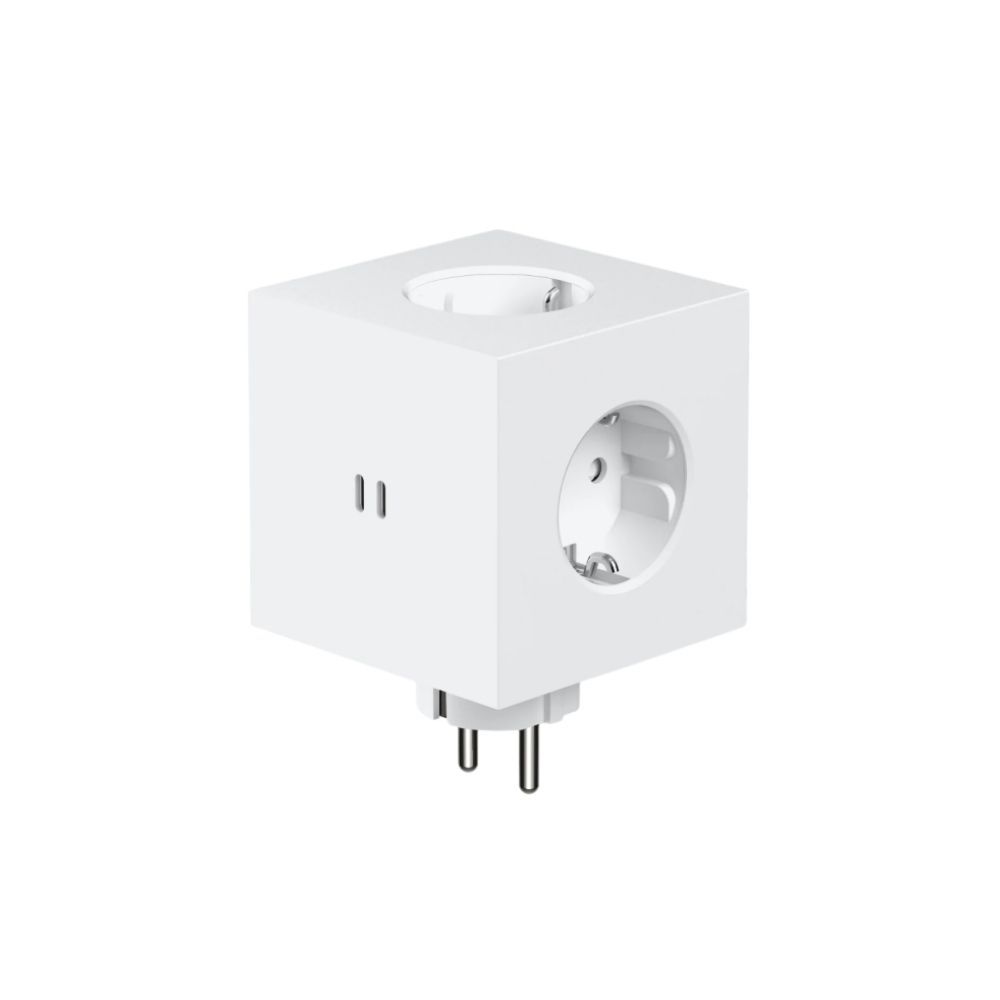 Avolt Square 2 Power Cube Opal White