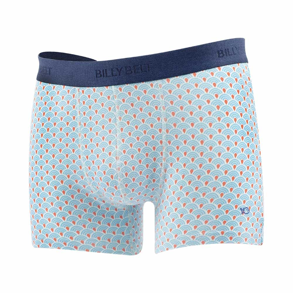 Billybelt organic cotton boxershorts blue seigaiha