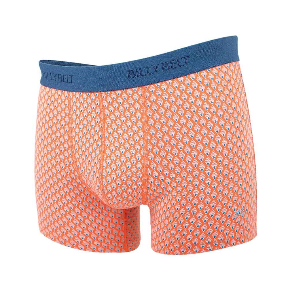 Billybelt organic cotton boxershorts orange aztec