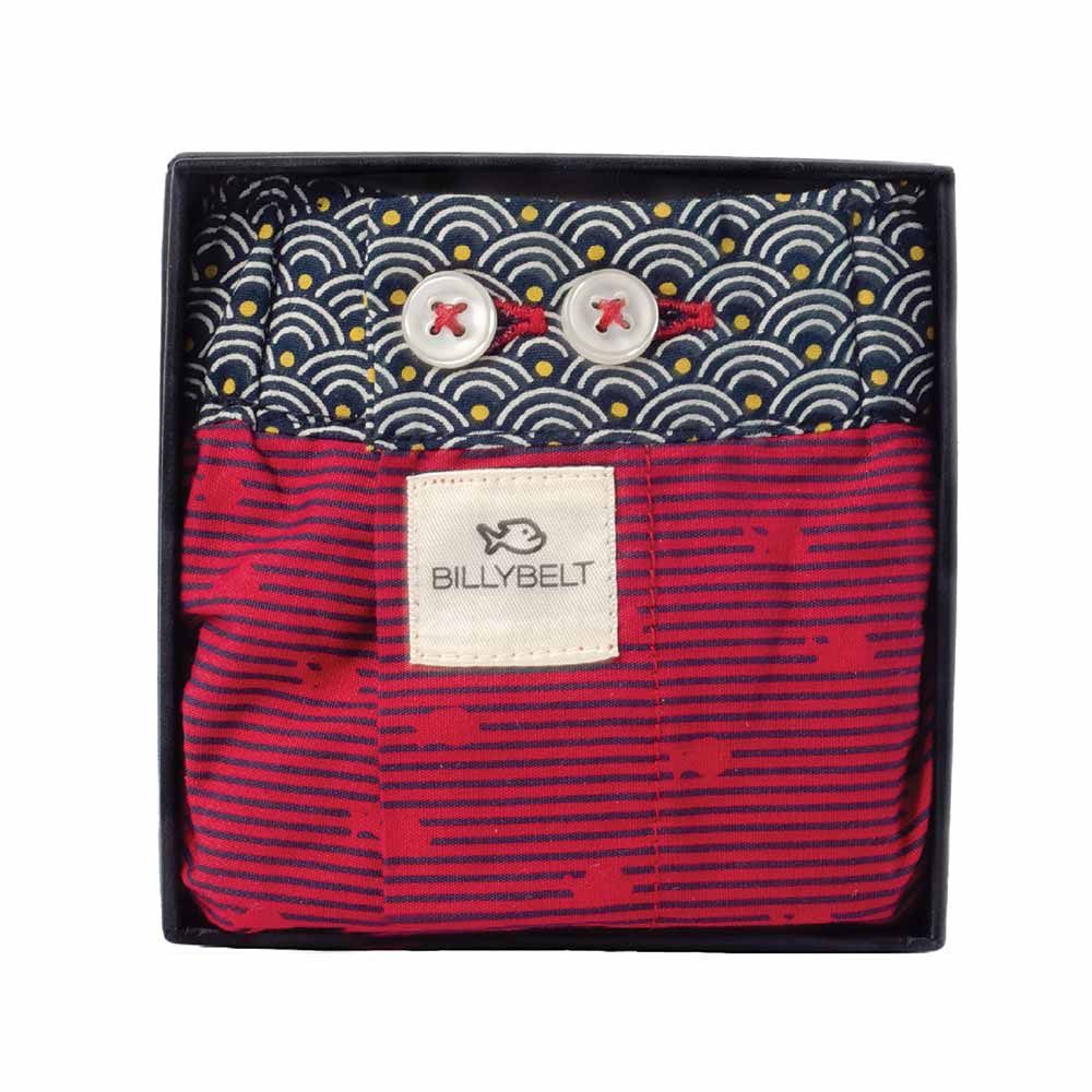 Billybelt organic cotton boxershort red shadow