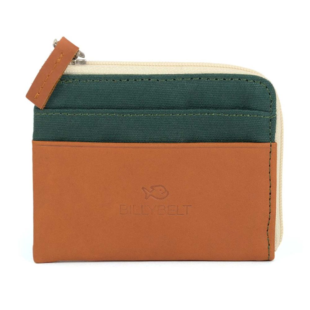 Billybelt card holder dark green