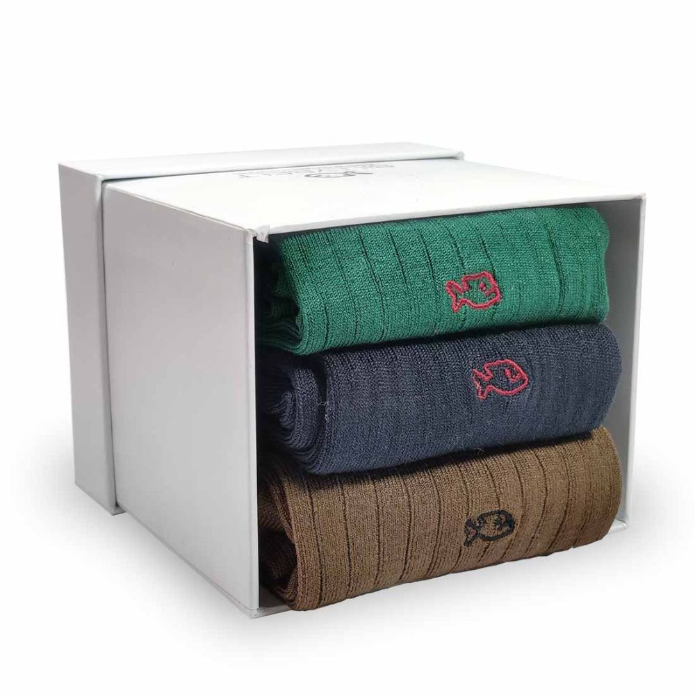 Billybelt cotton trio socks