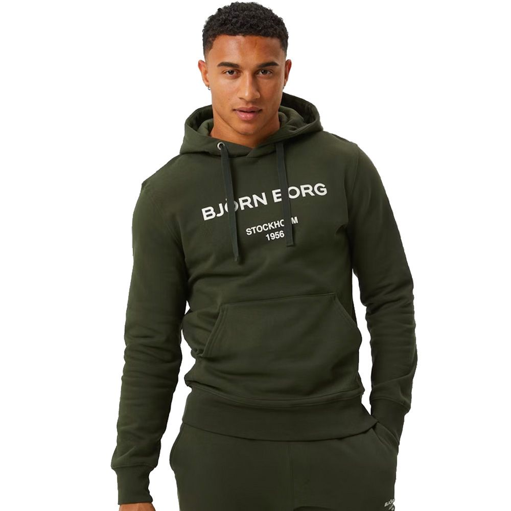 Björn Borg Borg Hoodie - Dark Green