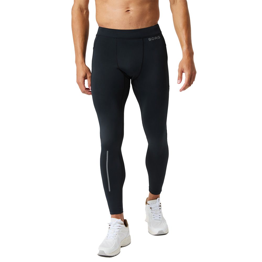 Björn Borg Borg Running Tights - Black
