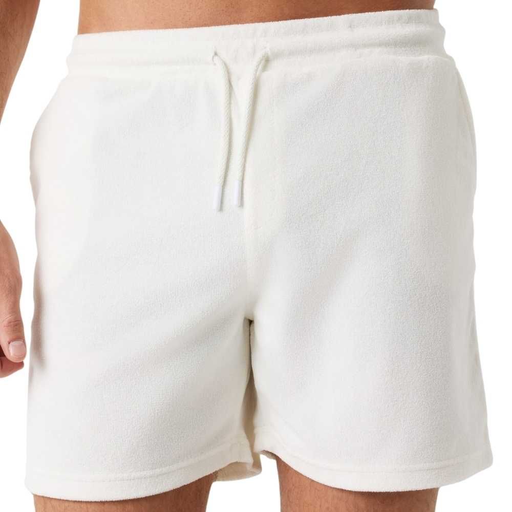 Björn Borg Borg Toweling Pool Shorts - Off White