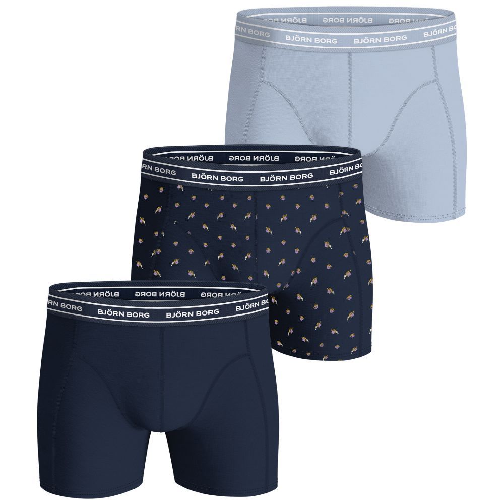 Björn Borg Premium Cotton Stretch Boxershort 3-Pack - Multi