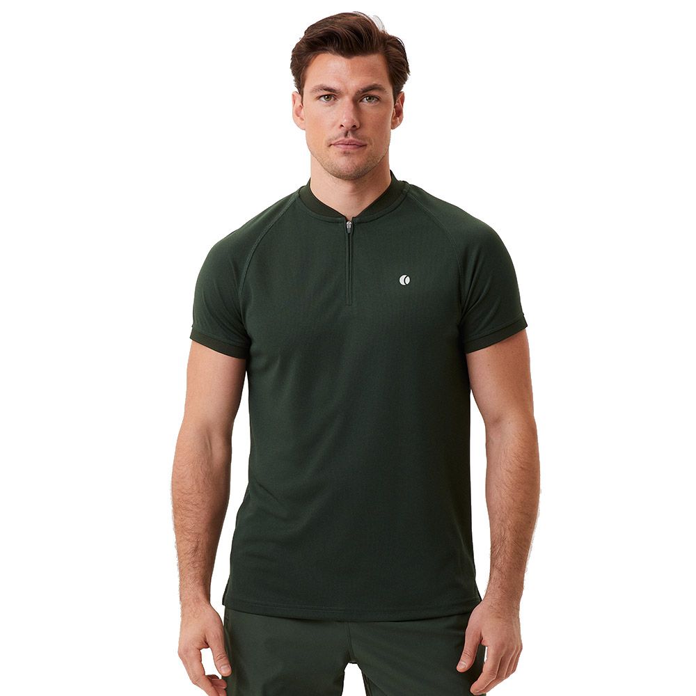 Björn Borg Ace Performance Zip Polo - Green