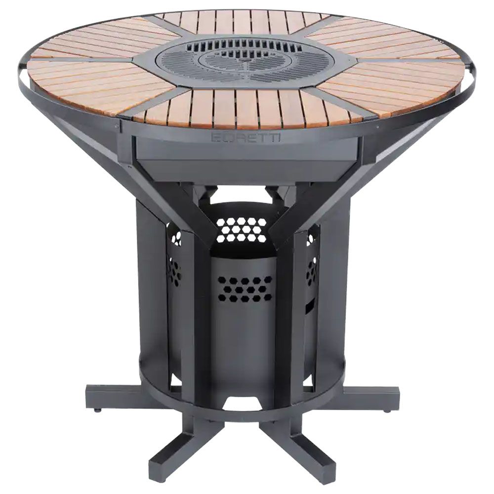Boretti Focolare Holzkohlegrill & Tisch