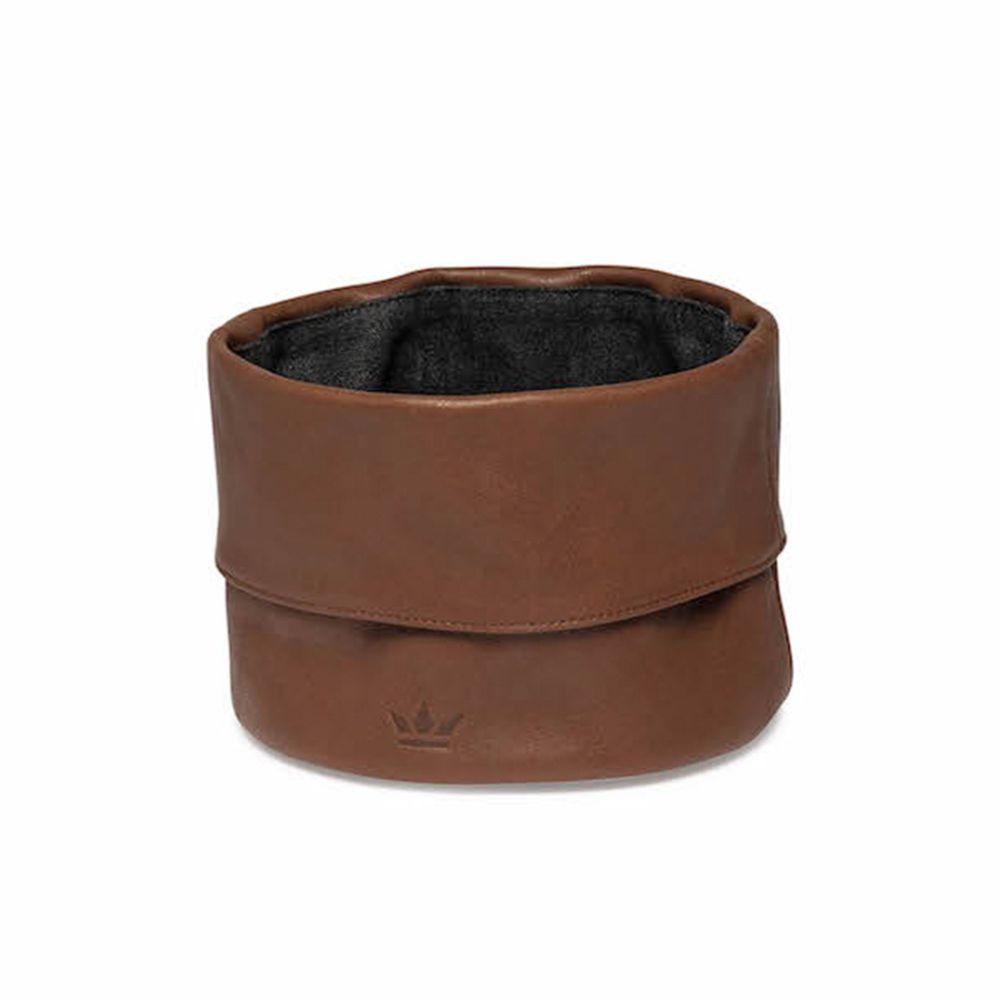 Dutchdeluxes Leather Bread Basket
