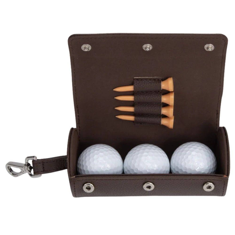 Brouk & Co The Top Golf Travel Case - Brown