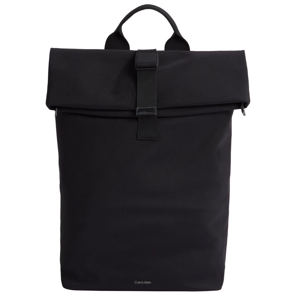 Calvin Klein Rolltop Backpack - Black