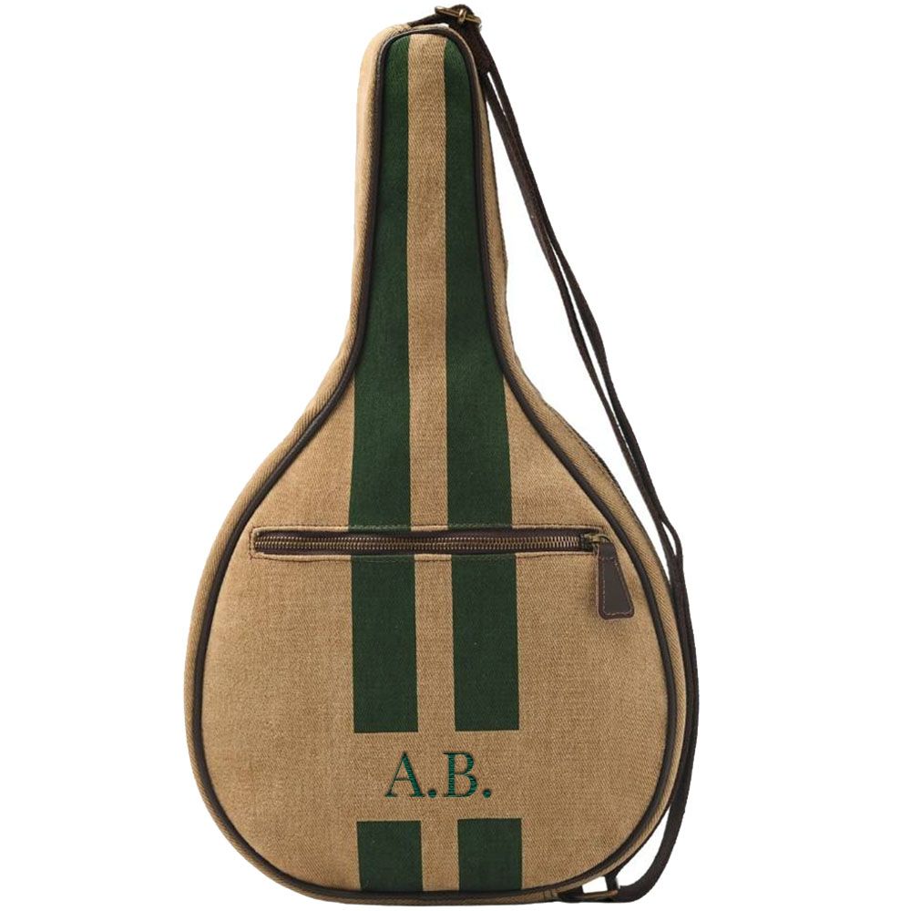 College Padel Racket Bag - Beige