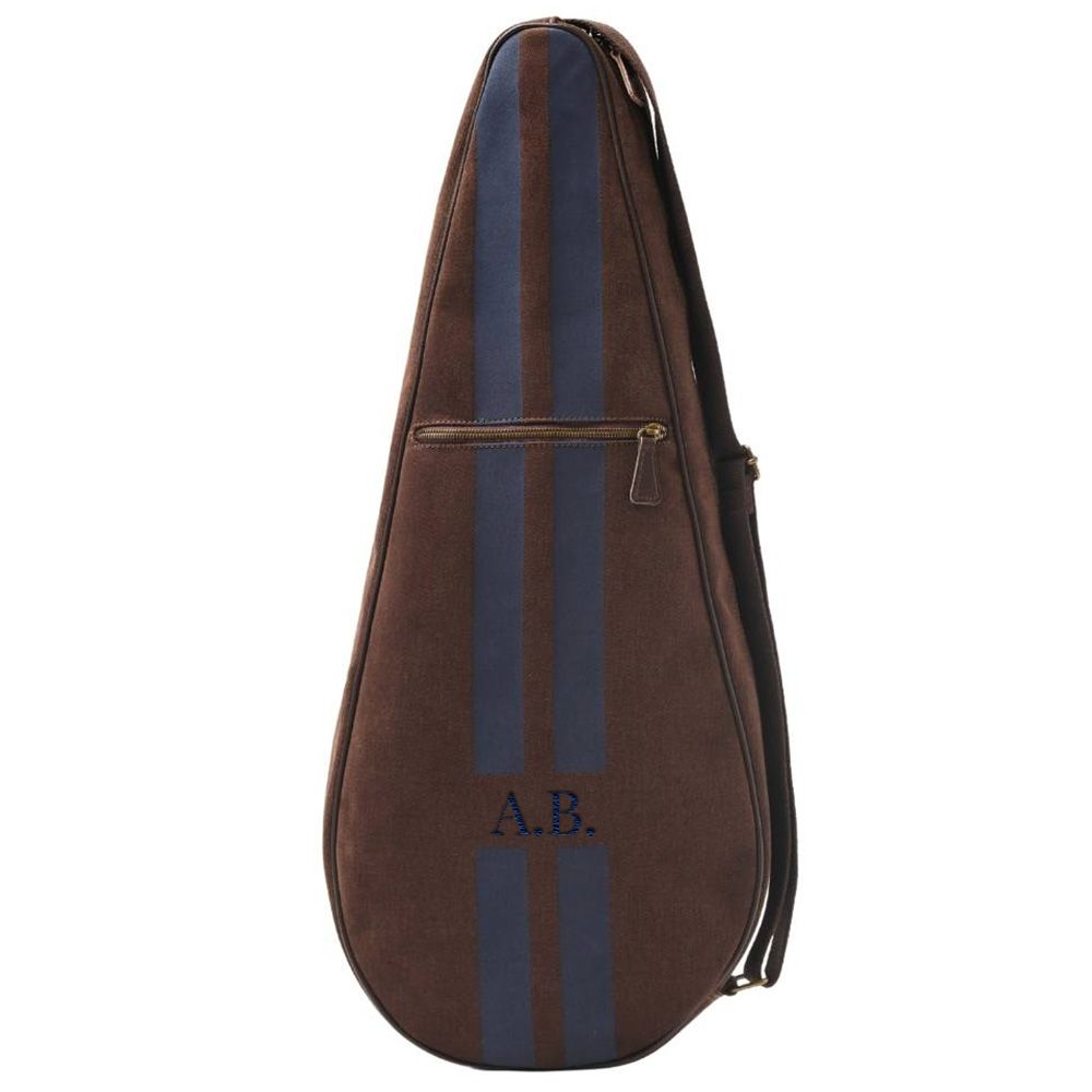 College Tennis Racket Bag - Chocolate