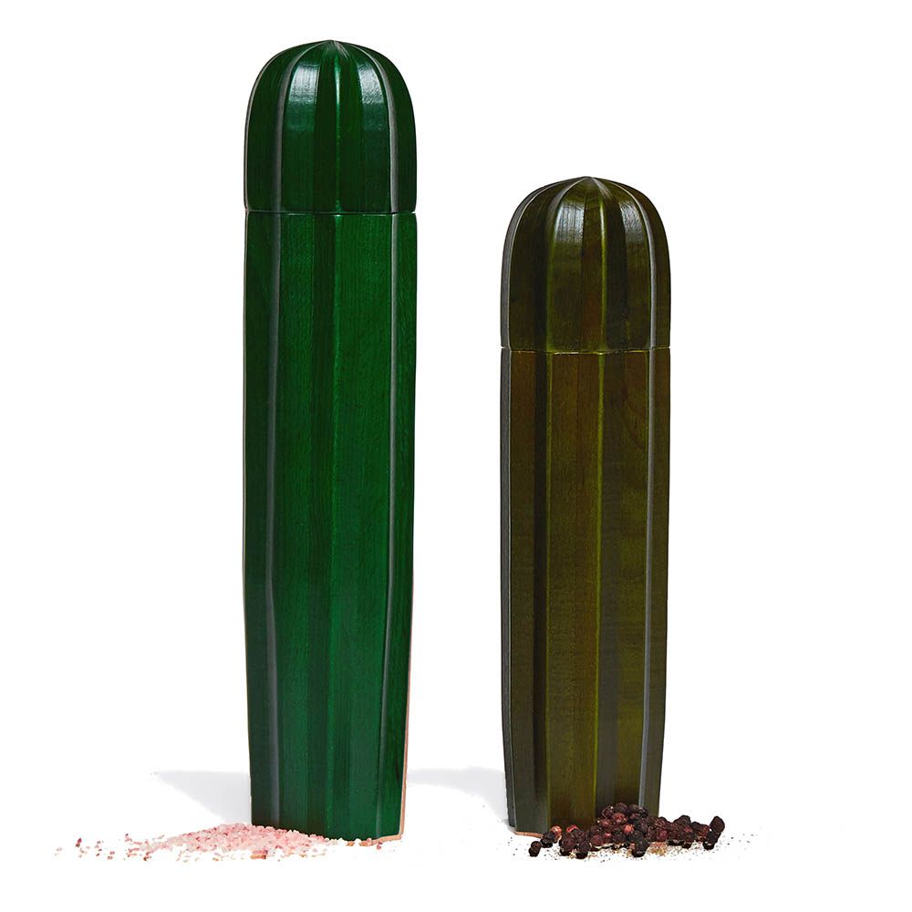 DOIY Cactus set of salt & pepper grinders