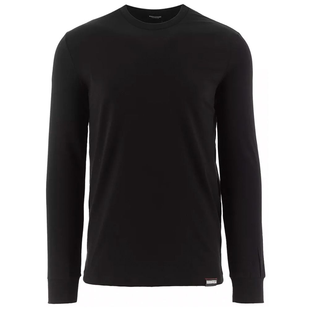 Dsquared2 Icon Long Sleeves T-shirt - Black