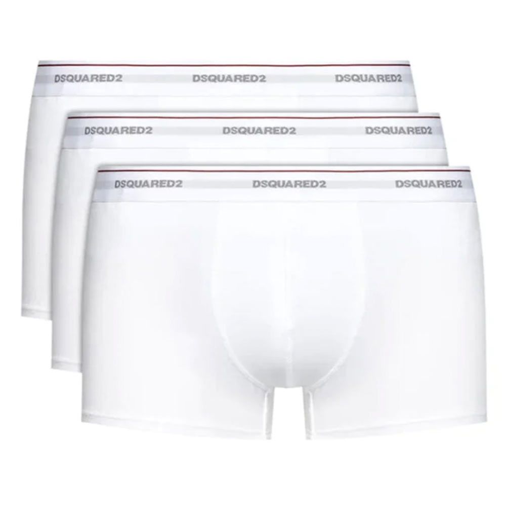 Dsquared2 Boxershort 3-Pack - Blanc
